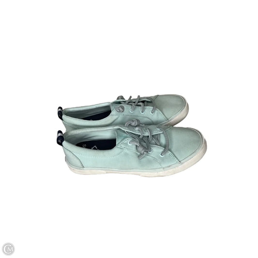 Shoes Sneakers By Sperry In Teal, Size: 7.5