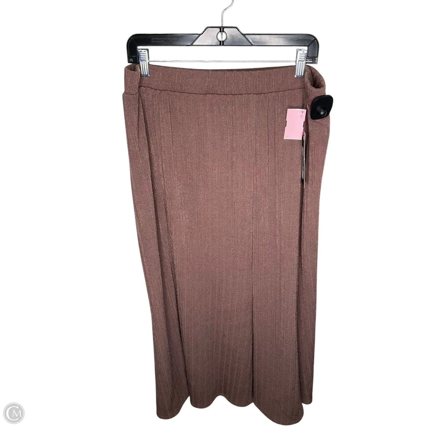 Skirt Maxi By Gilli In Brown, Size: 2x