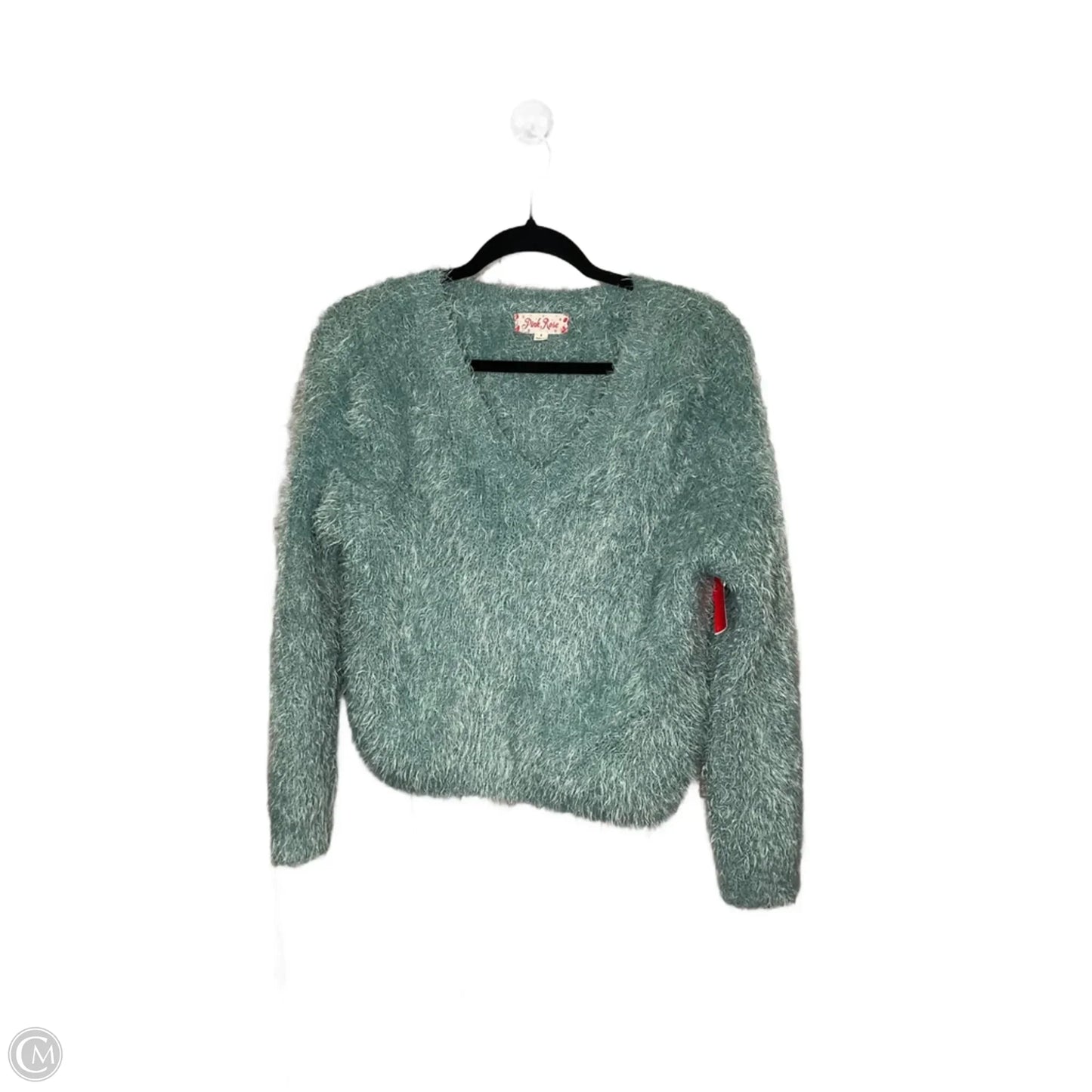 Sweater By Pink Rose In Green, Size: S