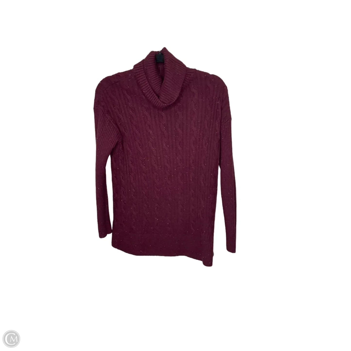 Sweater By Talbots In Maroon, Size: S