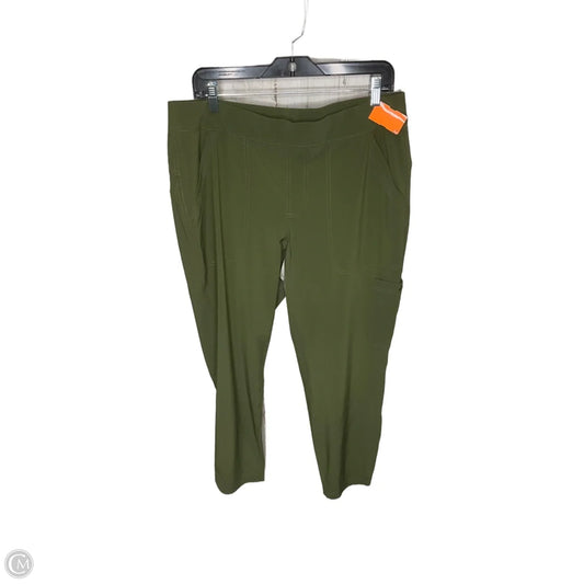Athletic Pants By Columbia In Green, Size: L