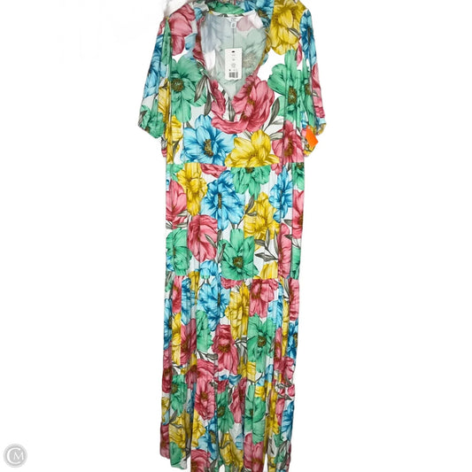 Dress Casual Maxi By Crown And Ivy In Multi-colored, Size: 2x