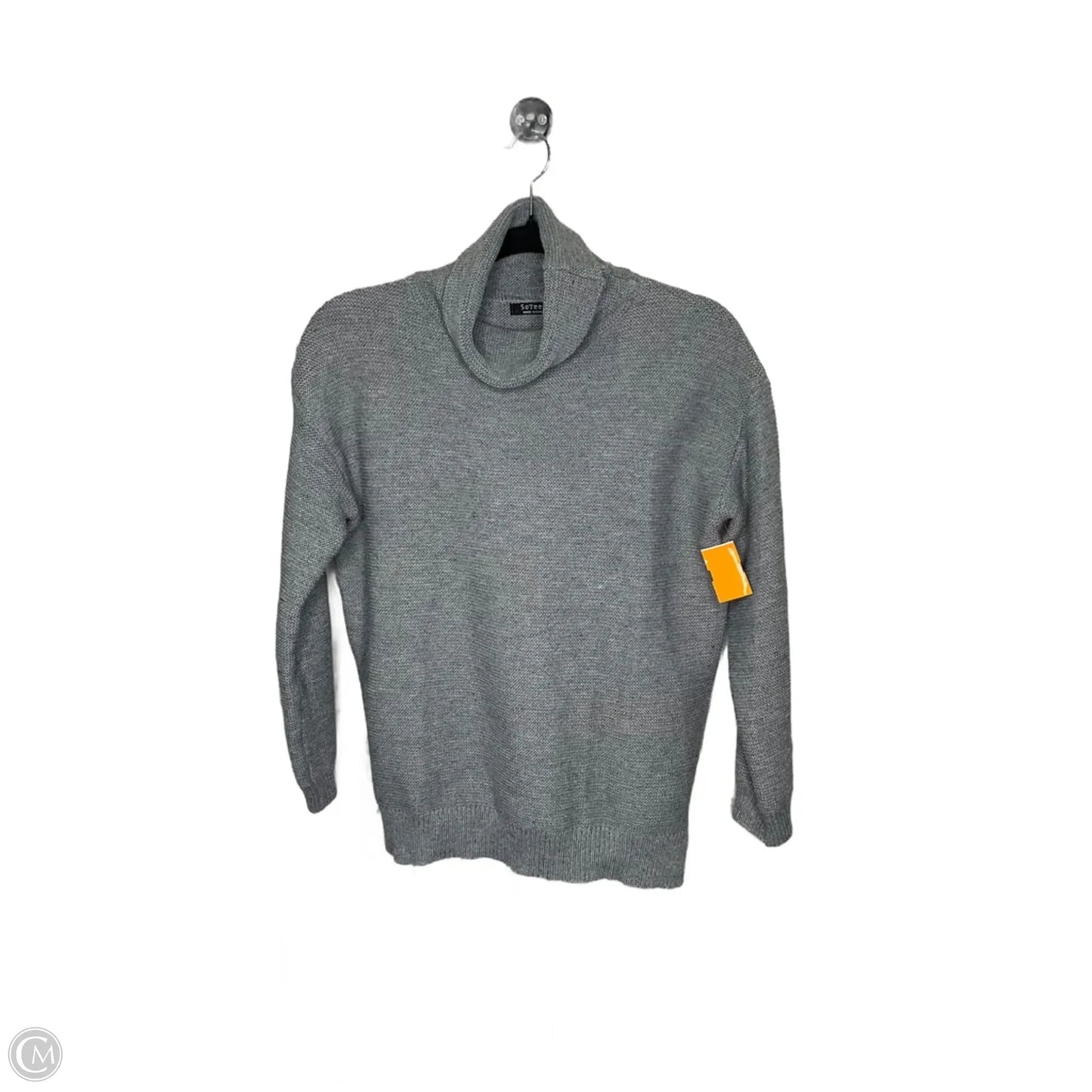 Sweater By Clothes Mentor In Grey, Size: S