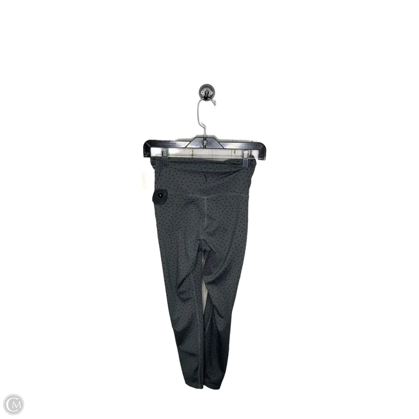 Athletic Leggings By Nike Apparel In Grey, Size: S