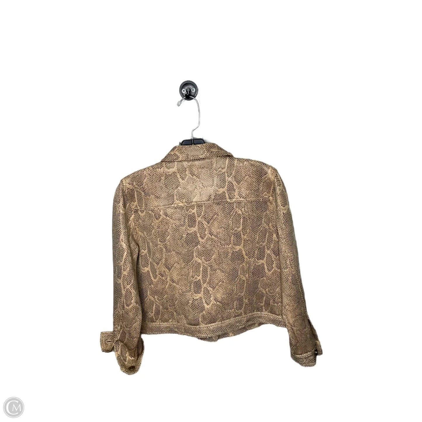 Jacket Other By Ruby Rd In Snakeskin Print, Size: 8p