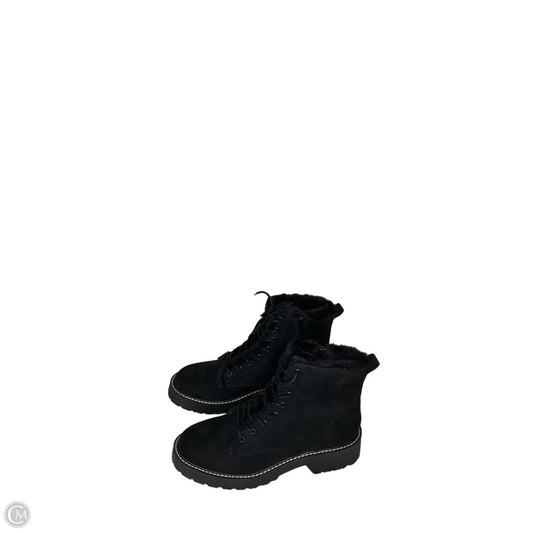 Boots Ankle Heels By Madden Girl In Black, Size: 9.5