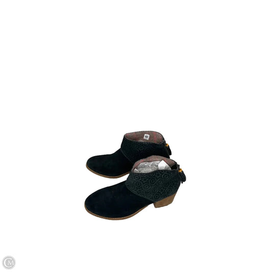 Boots Ankle Heels By Toms In Black, Size: 10