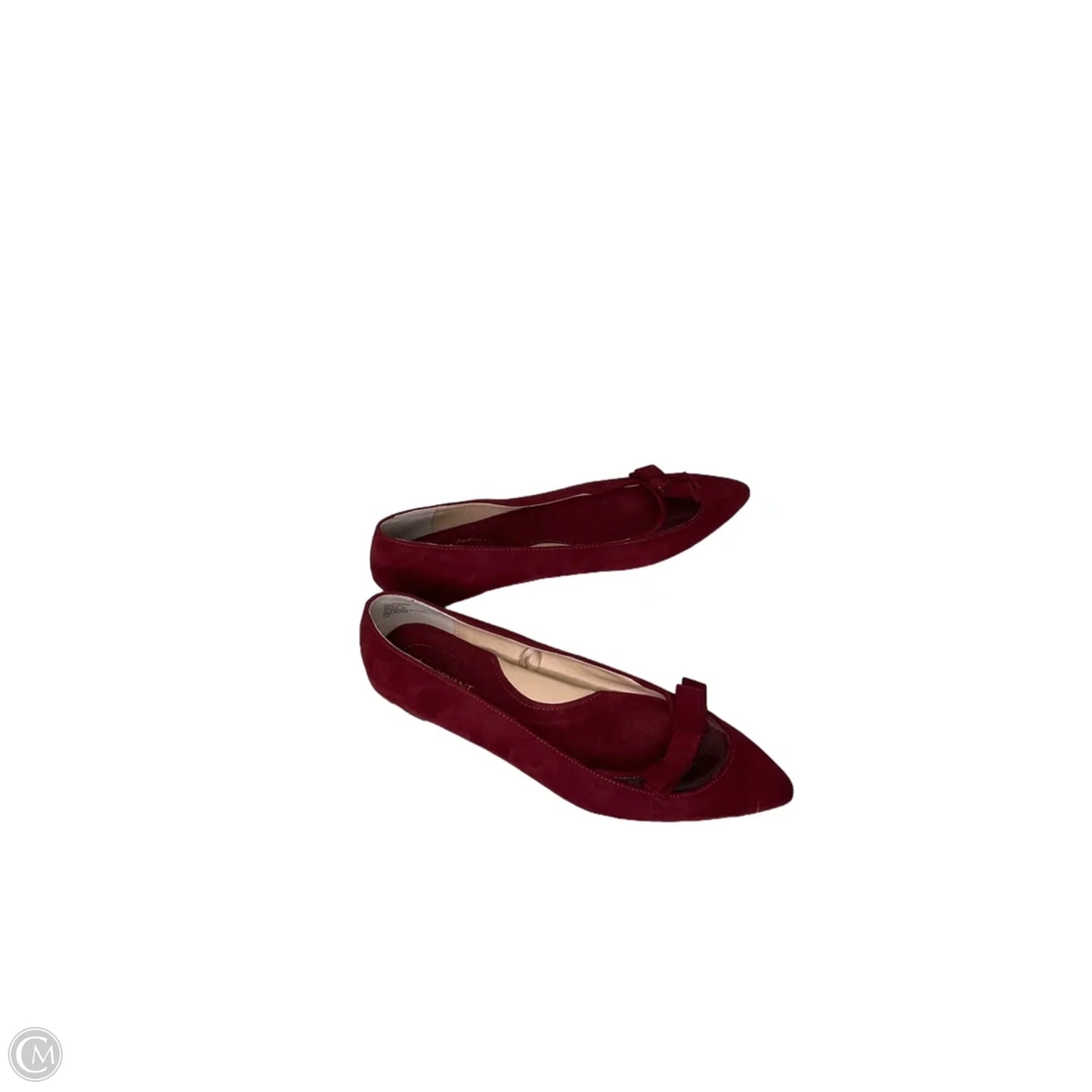Shoes Flats By Lane Bryant In Maroon, Size: 9