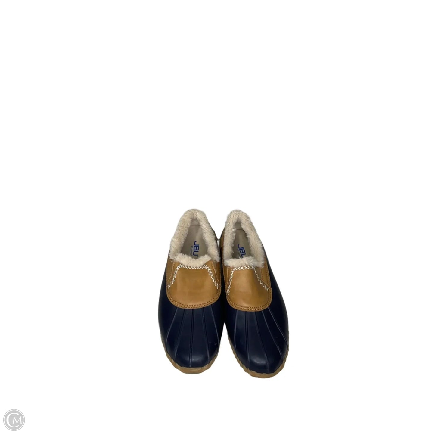 Shoes Flats By Jbu By Jambu In Blue & Brown, Size: 9.5