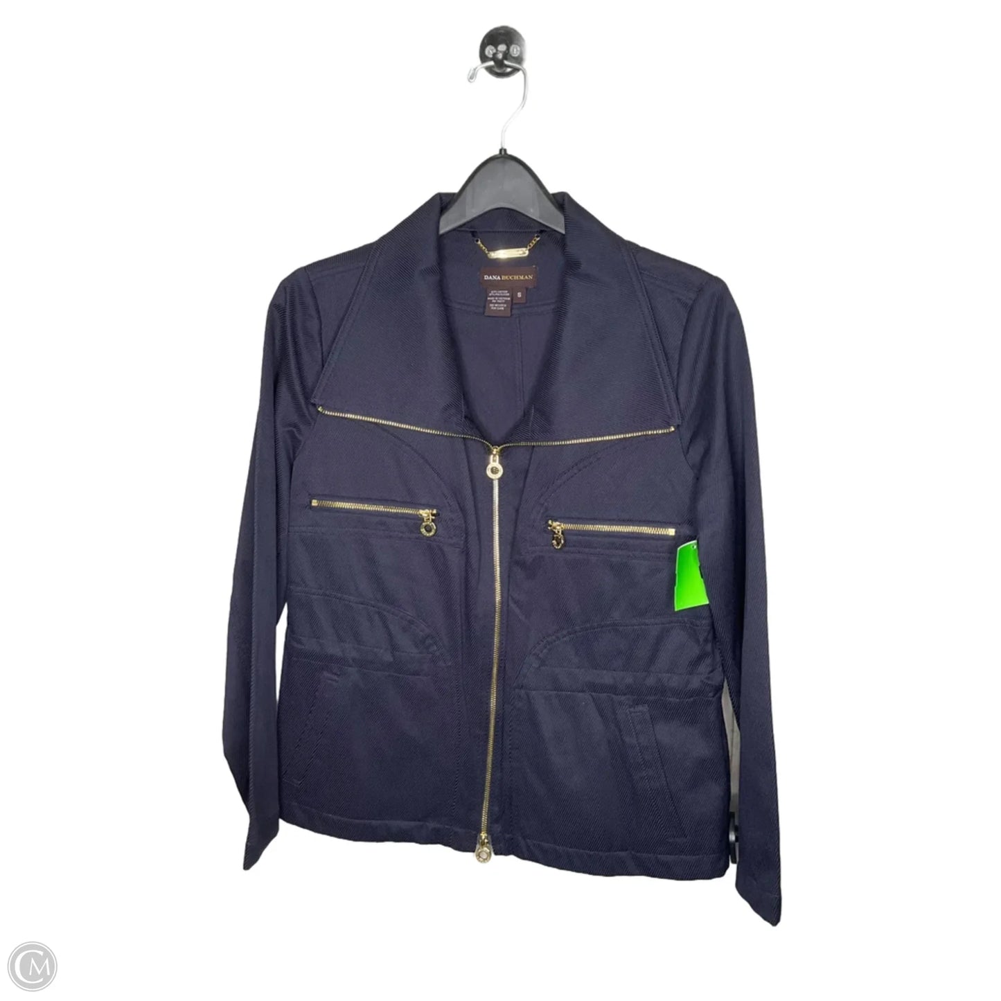 Jacket Other By Dana Buchman In Navy, Size: S