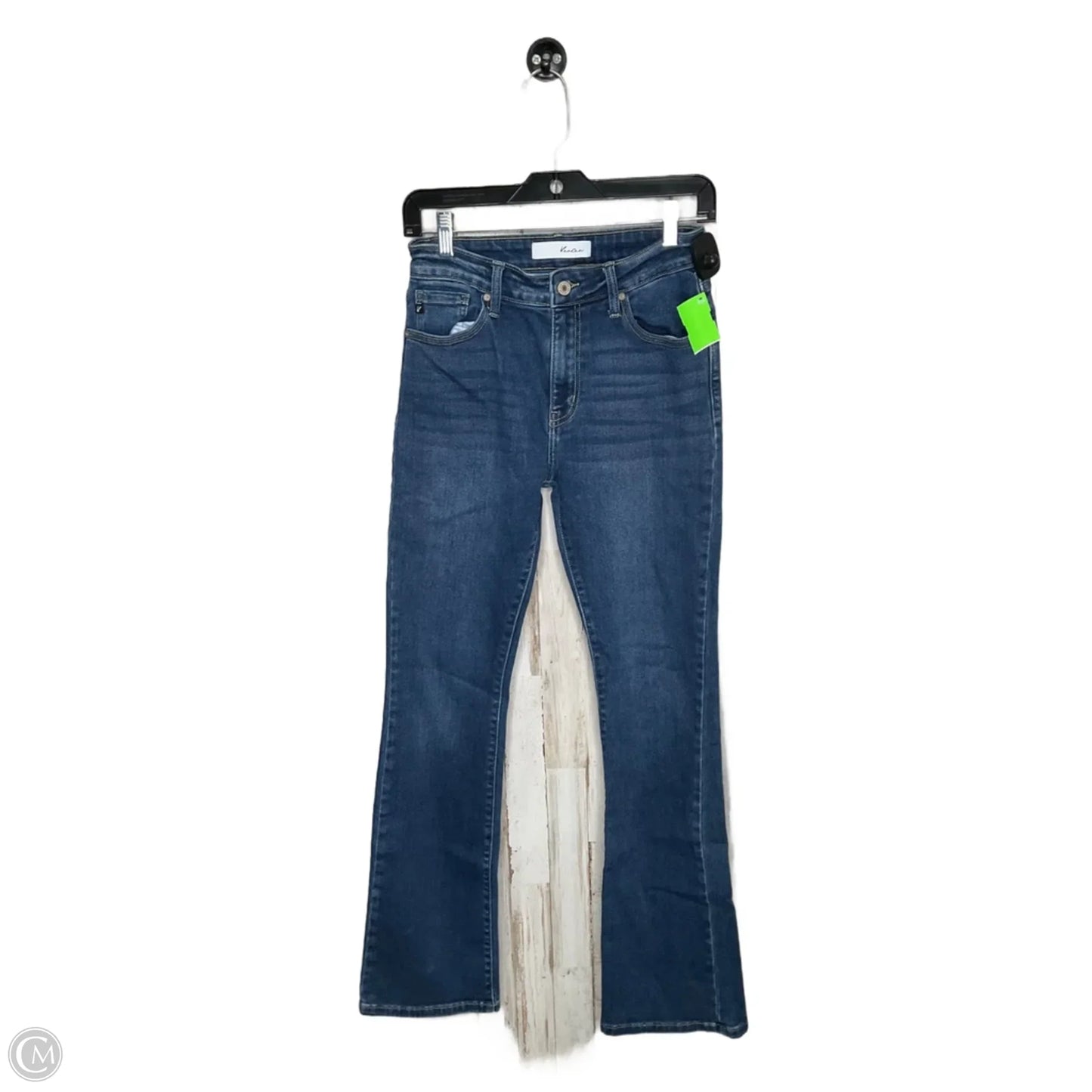 Jeans Boot Cut By Kancan In Blue Denim, Size: 4