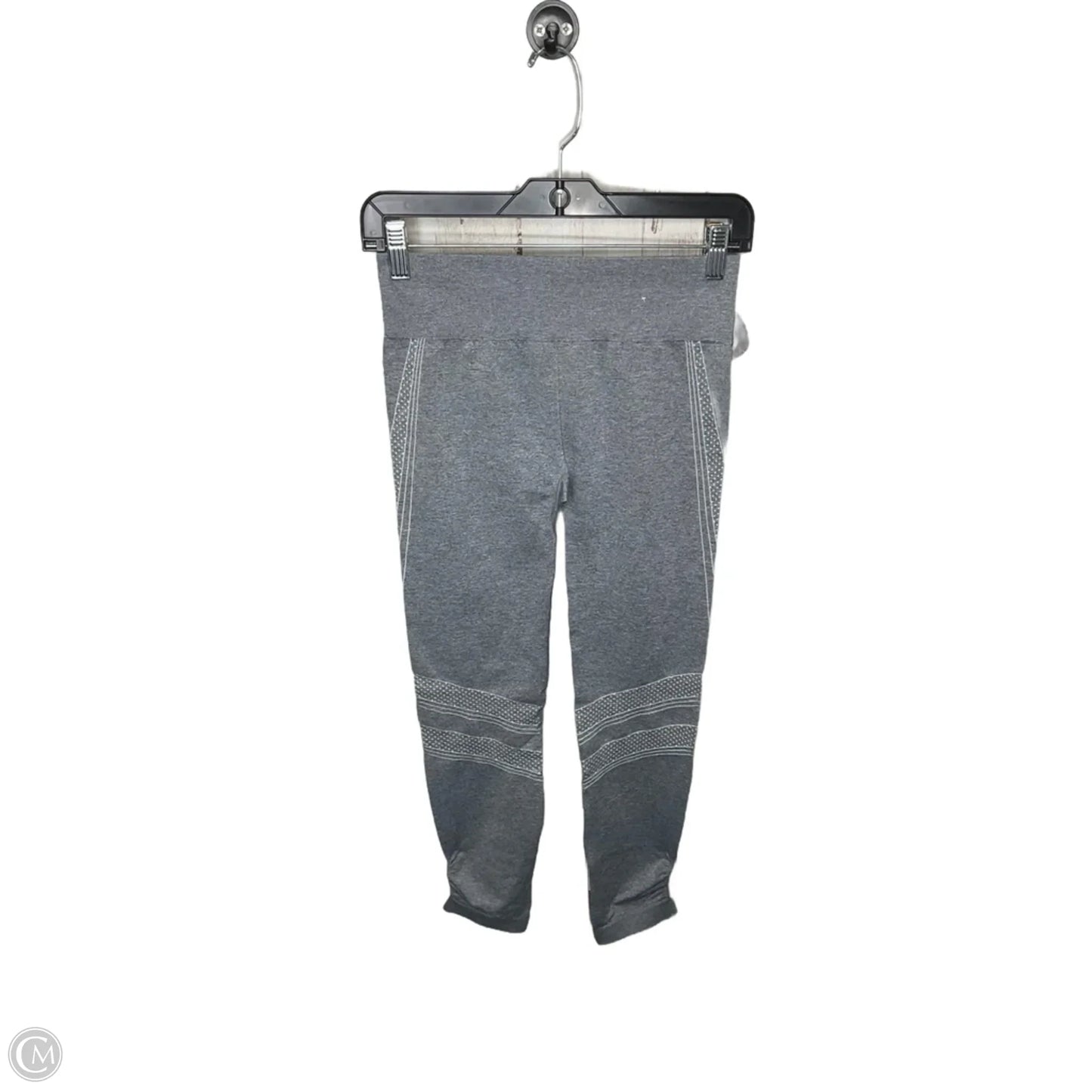 Athletic Leggings By Everlast In Grey, Size: M