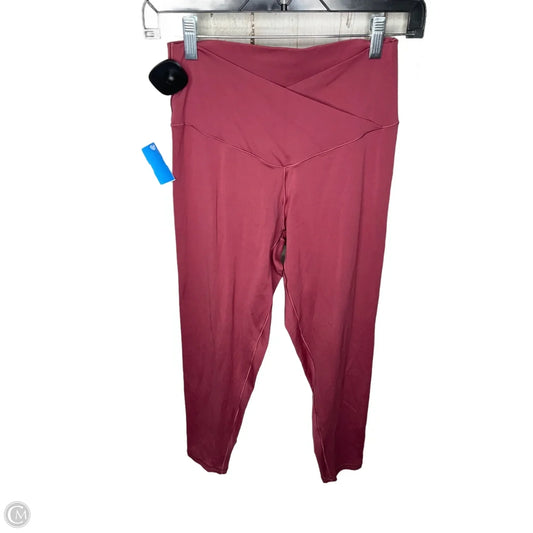 Athletic Leggings By Offline By Aerie In Pink, Size: L
