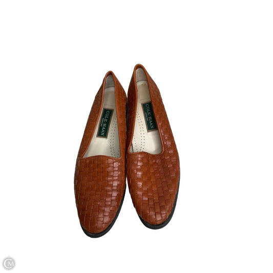 Shoes Flats By Cole-haan In Bronze, Size: 8.5