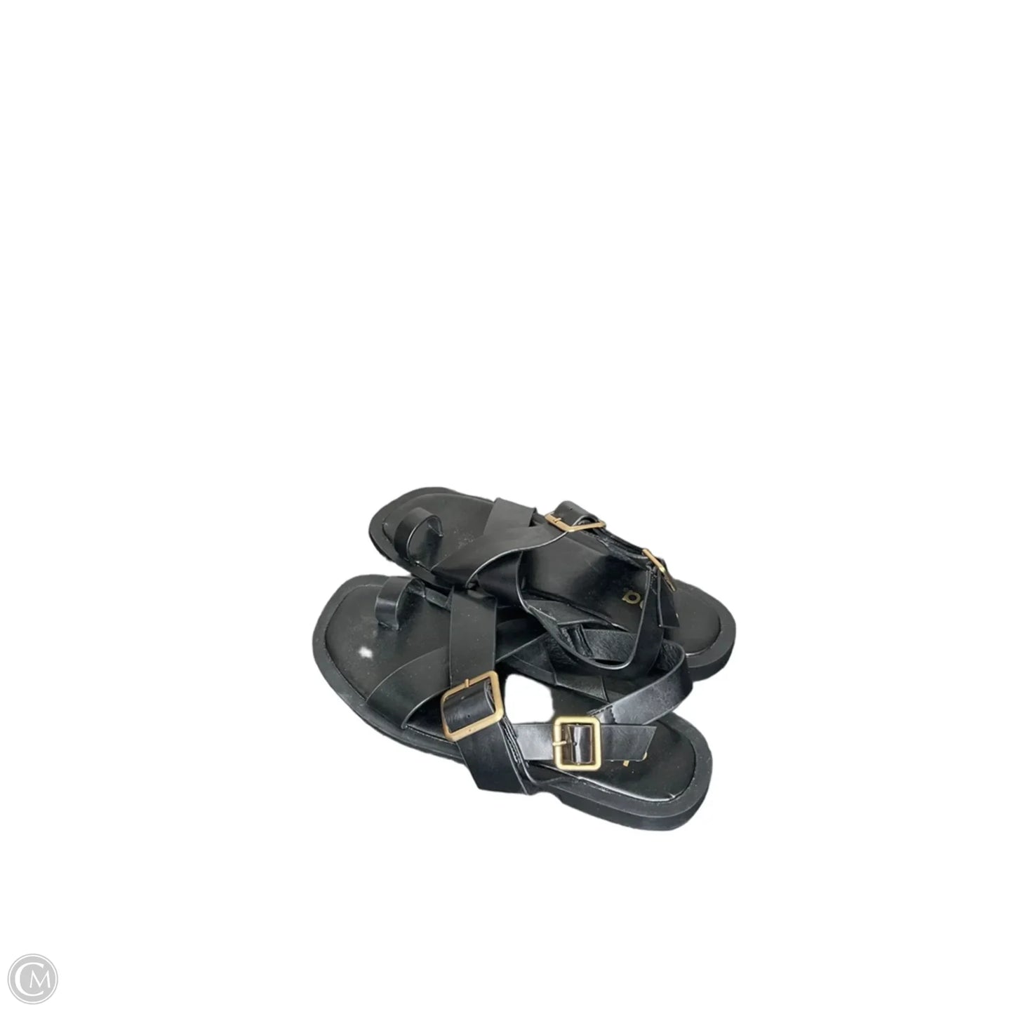 Sandals Flats By Diba In Black, Size: 7.5