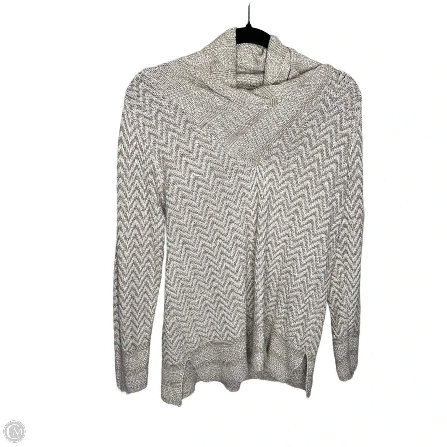 Sweater By Eight Eight Eight In Tan, Size: L