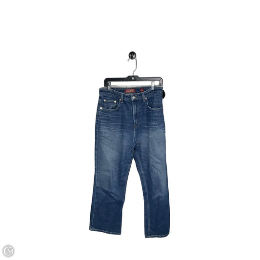 Jeans Straight By Lucky Brand In Blue Denim, Size: 8