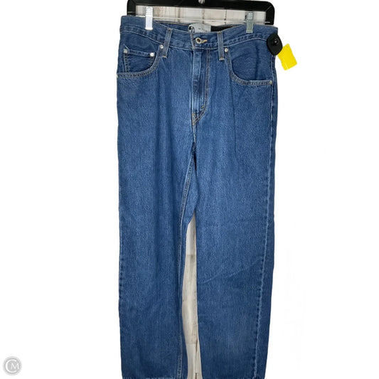 Jeans Straight By Levis In Blue Denim, Size: 6