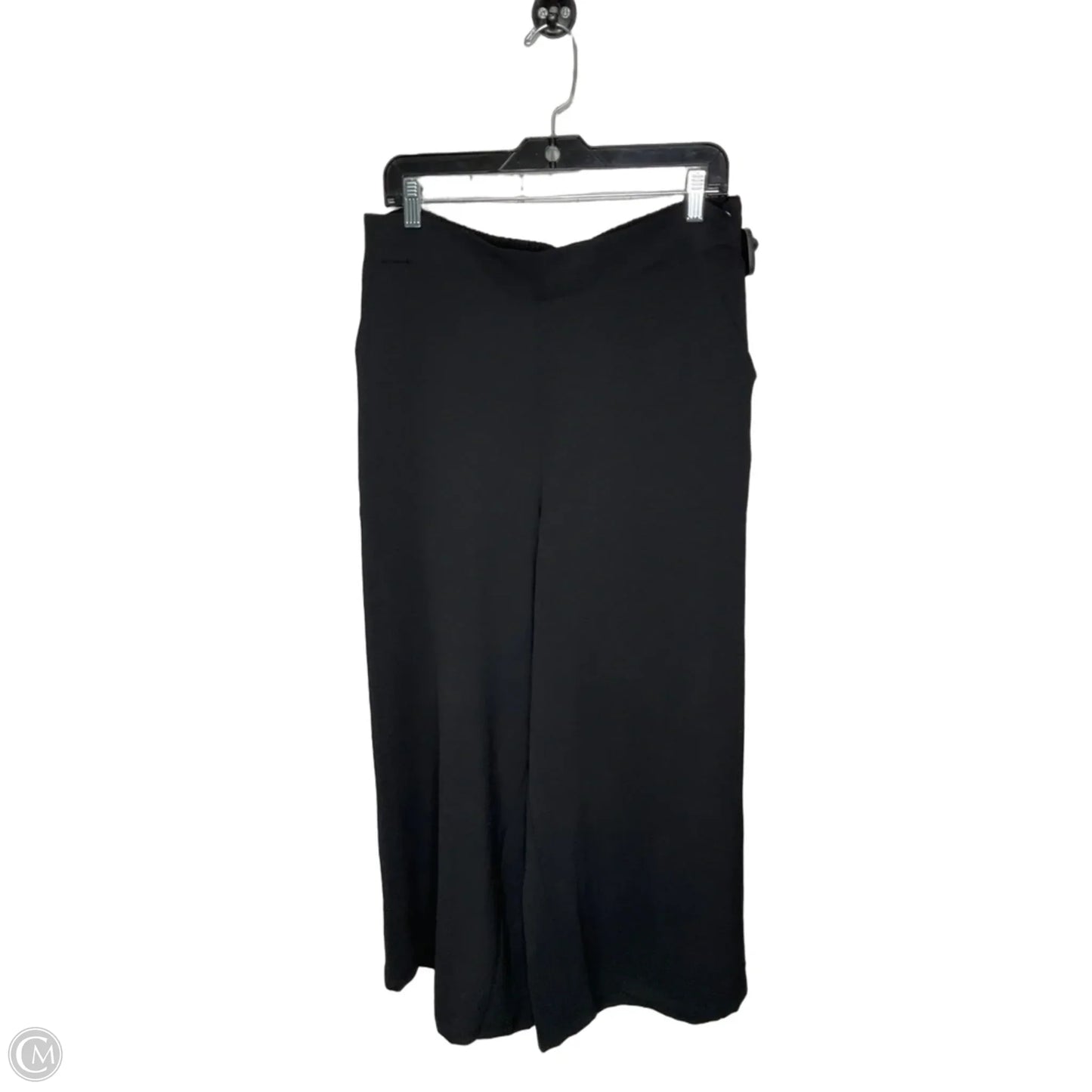Pants Wide Leg By Adrianna Papell In Black, Size: L