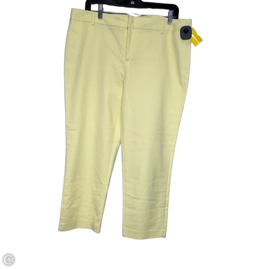 Pants Dress By Tommy Hilfiger In Yellow, Size: 14