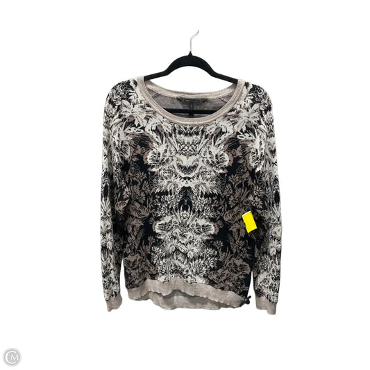 Sweater By Bcbgmaxazria In Floral Print, Size: M/L