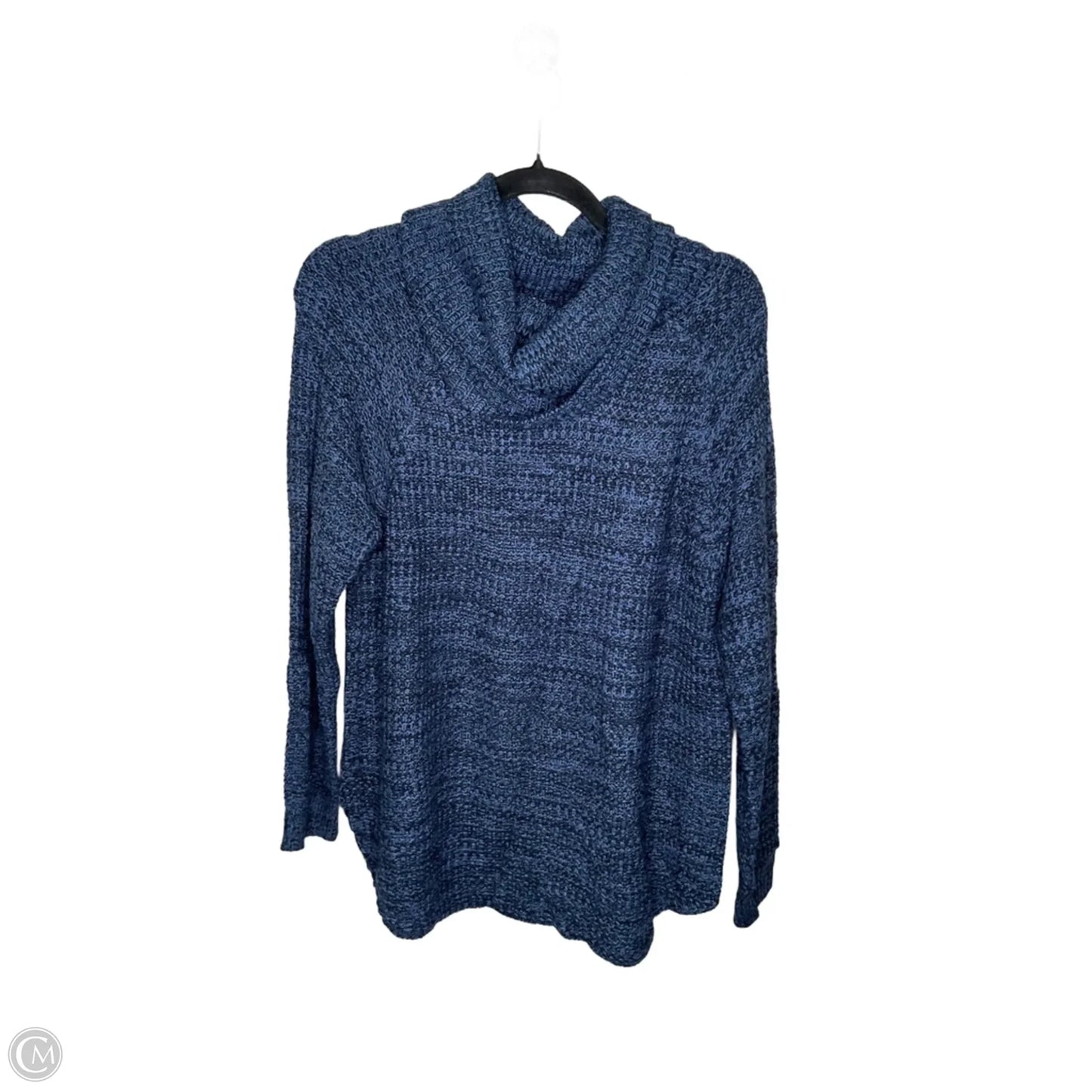 Sweater By Its Our Time In Black & Blue, Size: L