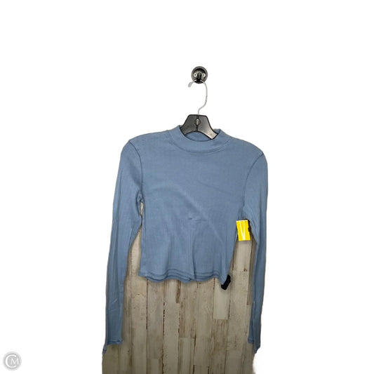 Top Long Sleeve By American Eagle In Blue, Size: M