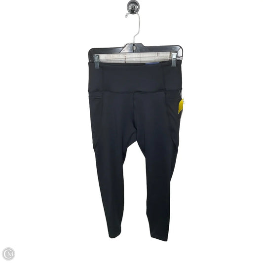 Athletic Leggings By Crown And Ivy In Black, Size: M