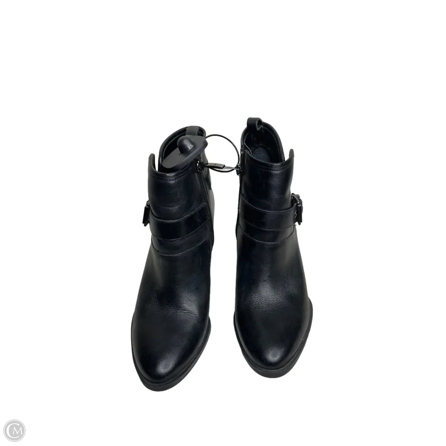 Boots Ankle Heels By Franco Sarto In Black, Size: 7