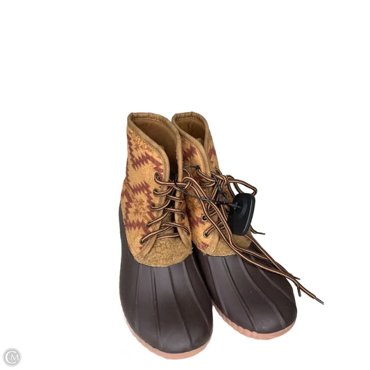 Boots Rain By Simply Southern In Beige, Size: 7