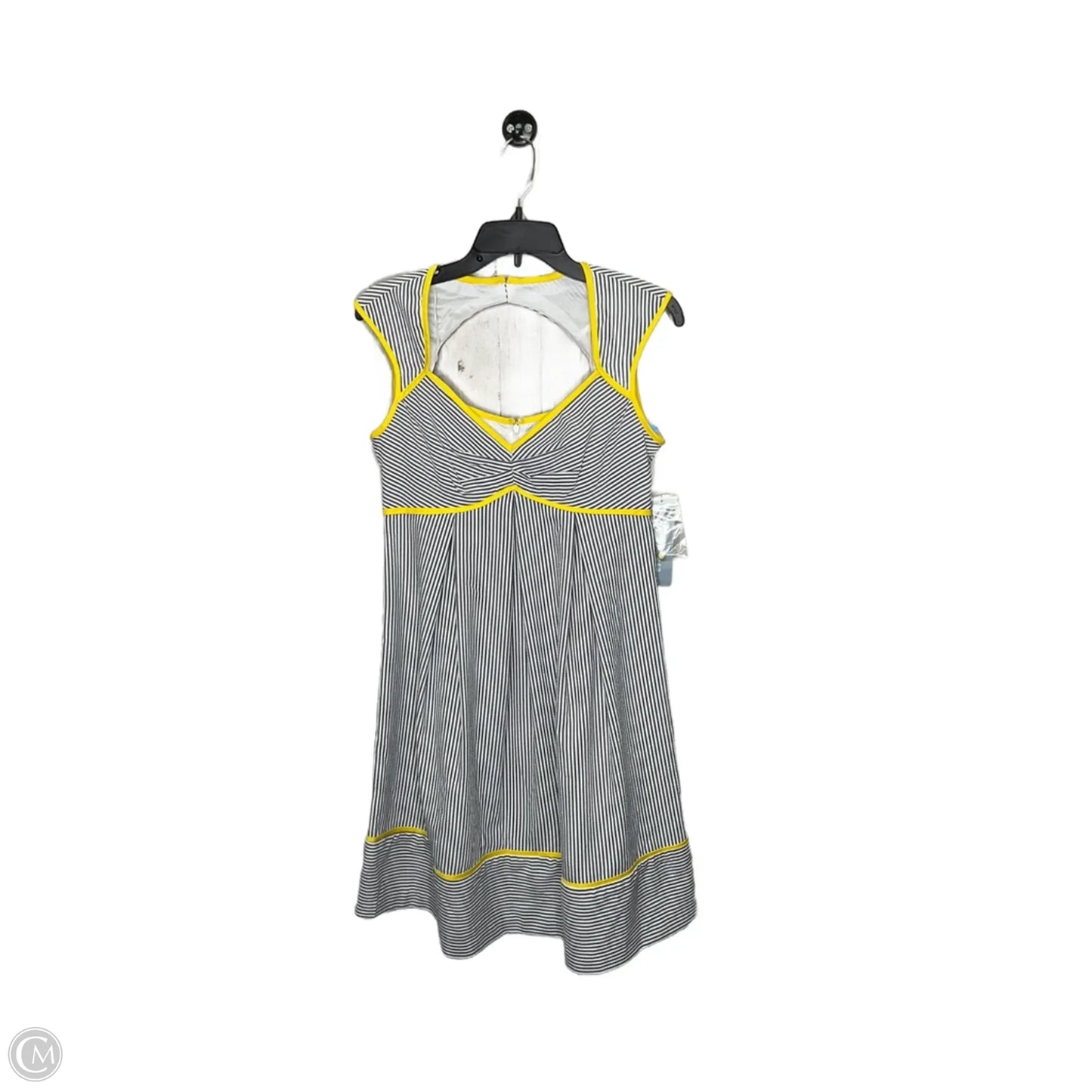 Dress Casual Midi By London Times In Striped Pattern, Size: 6
