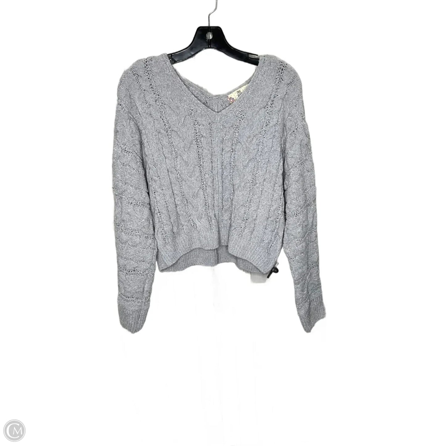 Sweater By Pink Rose In Grey, Size: S