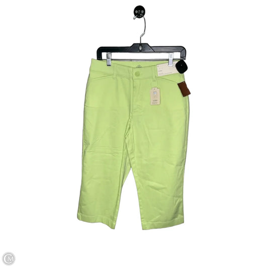 Capris By St Johns Bay In Green, Size: 6
