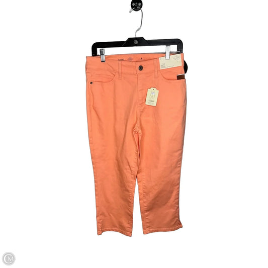 Capris By St Johns Bay In Orange, Size: 6