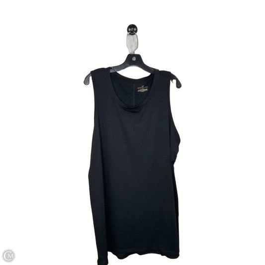 Top Sleeveless Basic By Bobbie Brooks In Black, Size: 2x