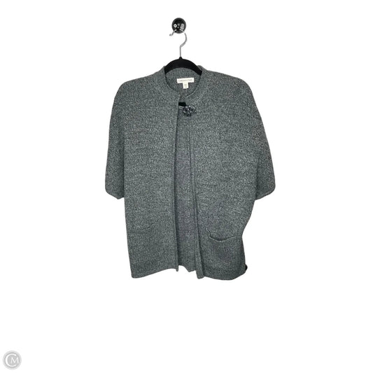 Poncho By Coldwater Creek In Grey, Size: S