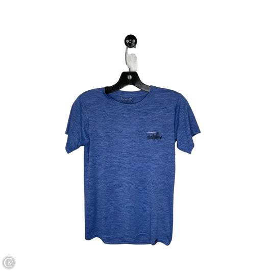 Athletic Top Short Sleeve By Patagonia In Purple, Size: Xs