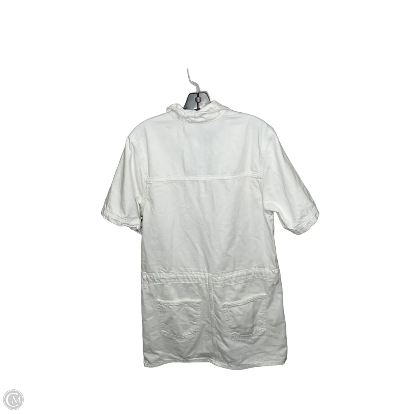 Dress Casual Short By Universal Thread In White Denim, Size: M