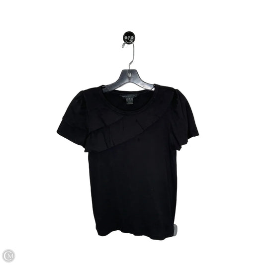 Top Short Sleeve Designer By Marc By Marc Jacobs In Black, Size: S