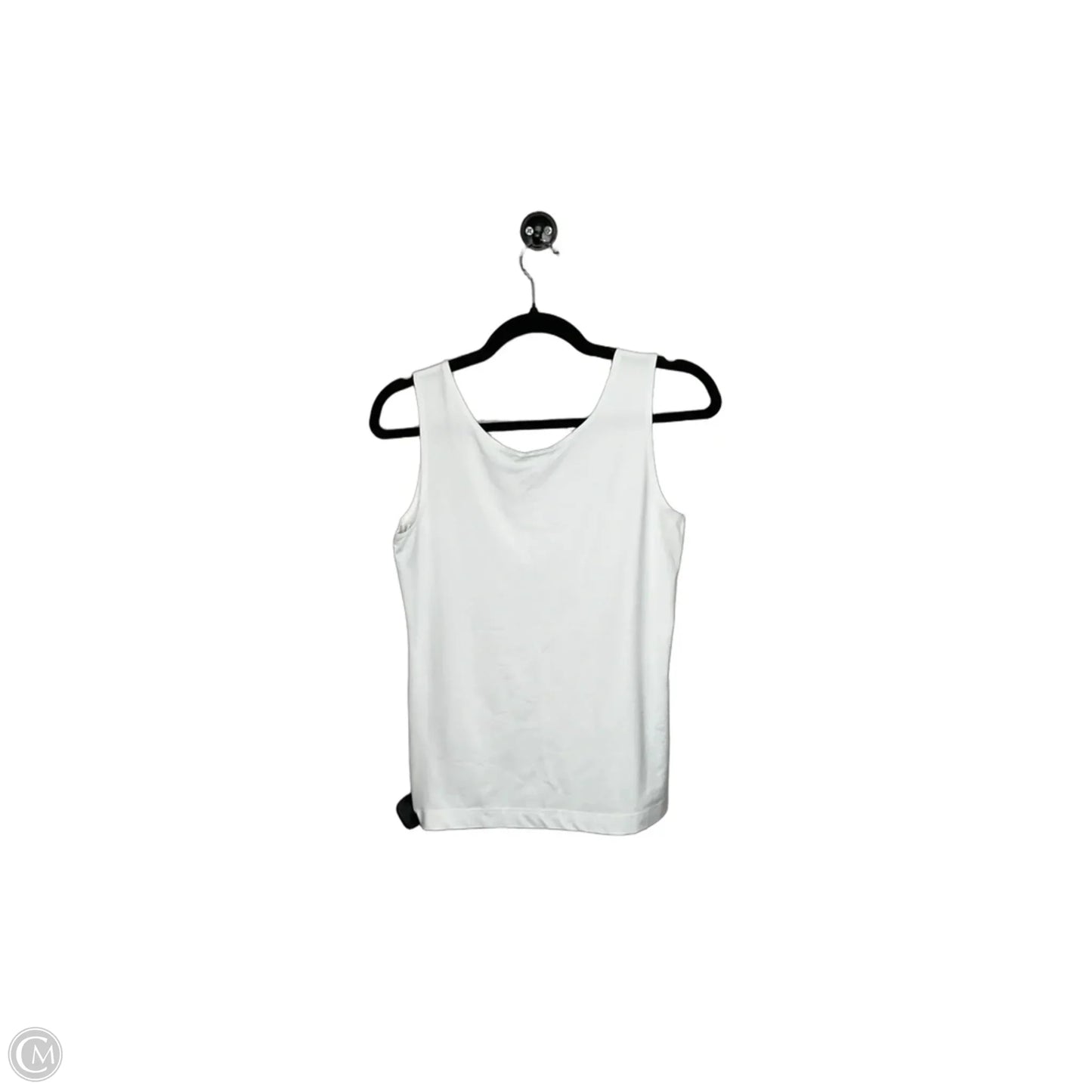 Top Sleeveless Basic By Chicos In White, Size: S