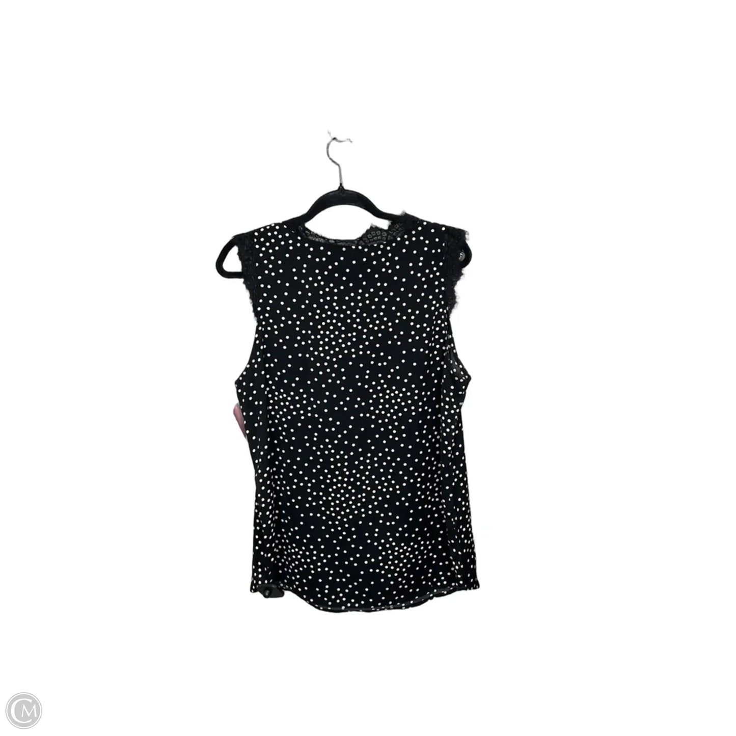 Top Sleeveless By Clothes Mentor In Black, Size: Xl