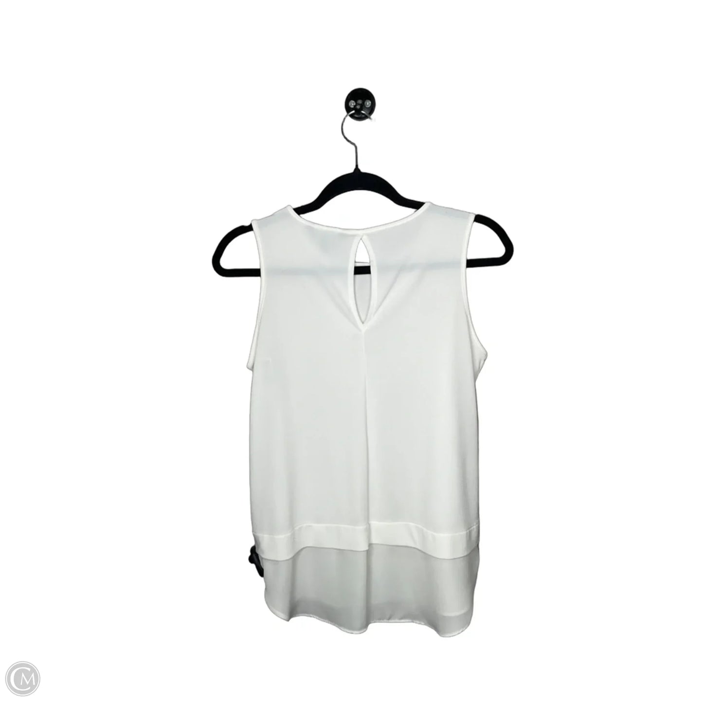 Top Sleeveless Basic By Banana Republic In White, Size: Xs