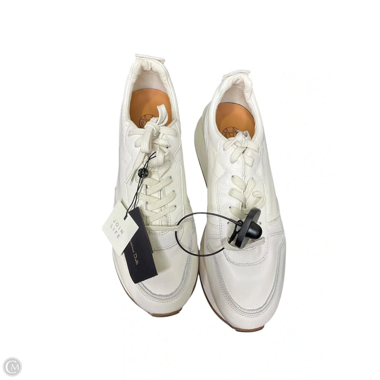 Shoes Athletic By Massimo Dutti In Cream, Size: 8