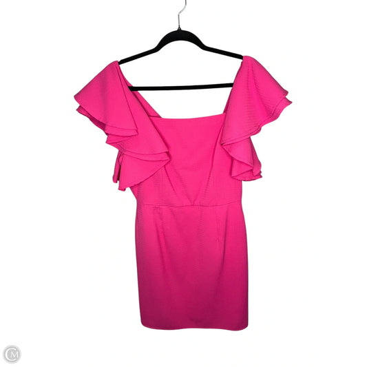 Dress Casual Short By She + Sky In Pink, Size: L