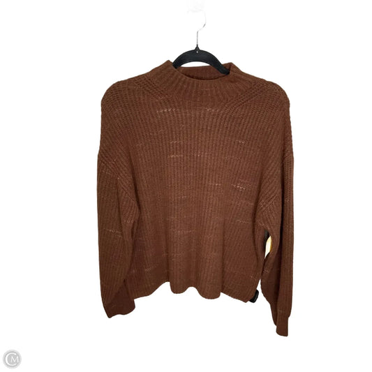 Sweater By Old Navy In Brown, Size: L