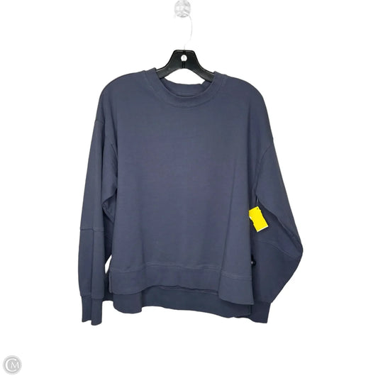Athletic Top Long Sleeve Crewneck By All In Motion In Grey, Size: M