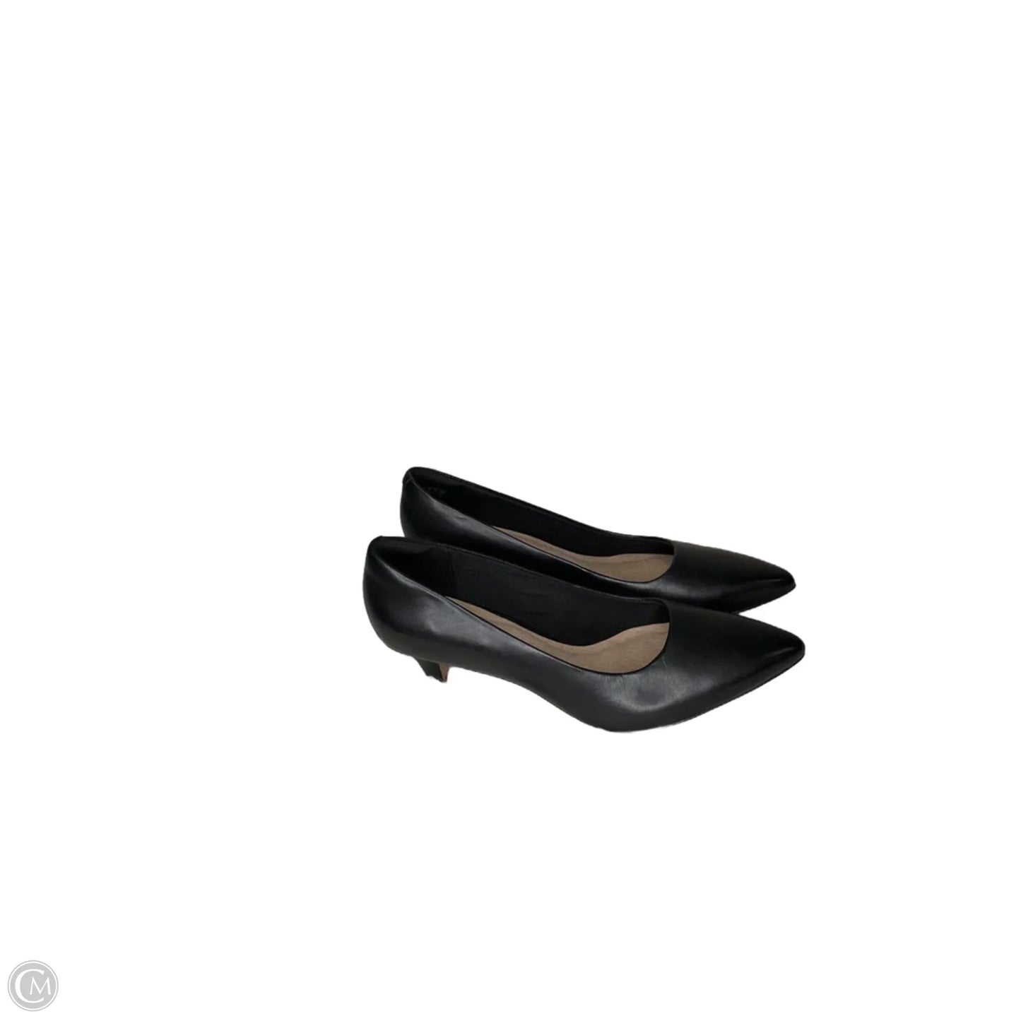 Shoes Heels Kitten By Clarks In Black, Size: 11