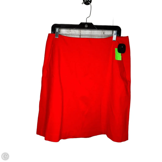 Skirt Midi By Cabi In Red, Size: 12