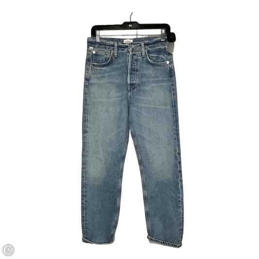 Jeans Straight By Citizens Of Humanity In Blue Denim, Size: 2