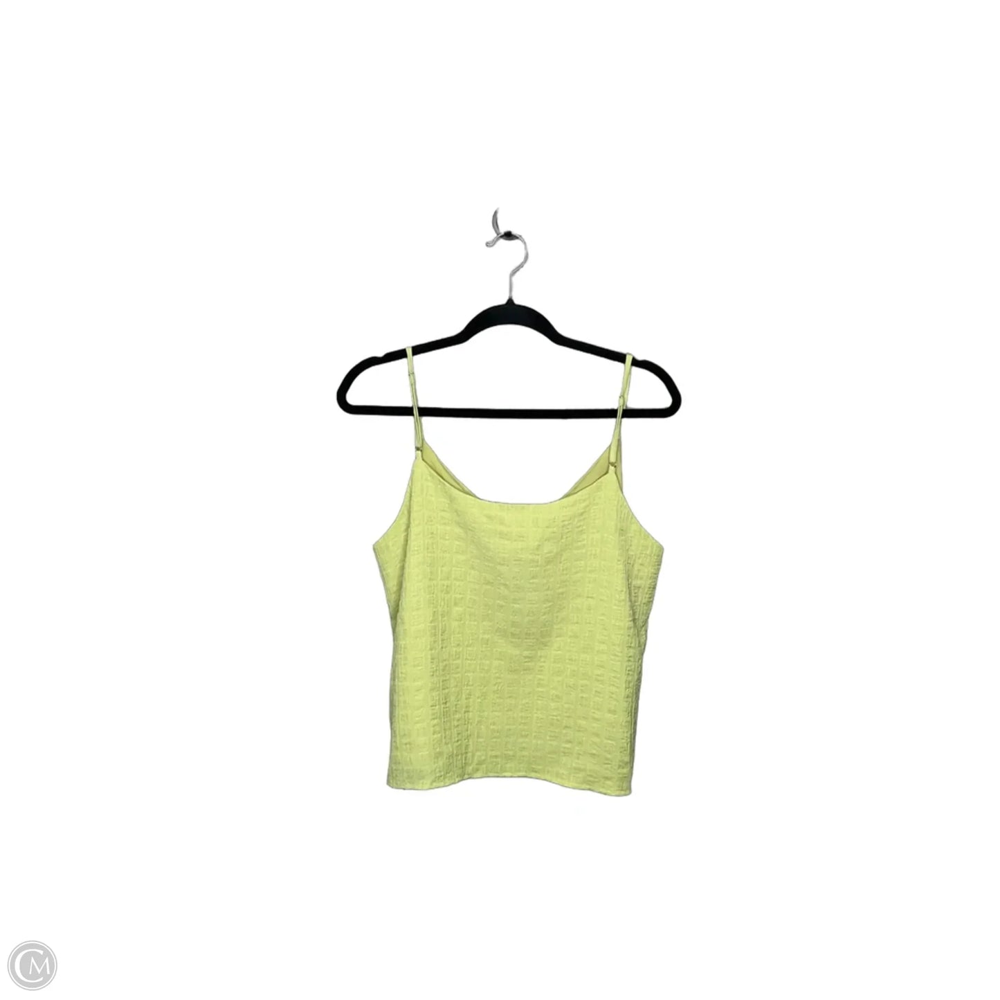 Top Sleeveless By Gilli In Green, Size: L